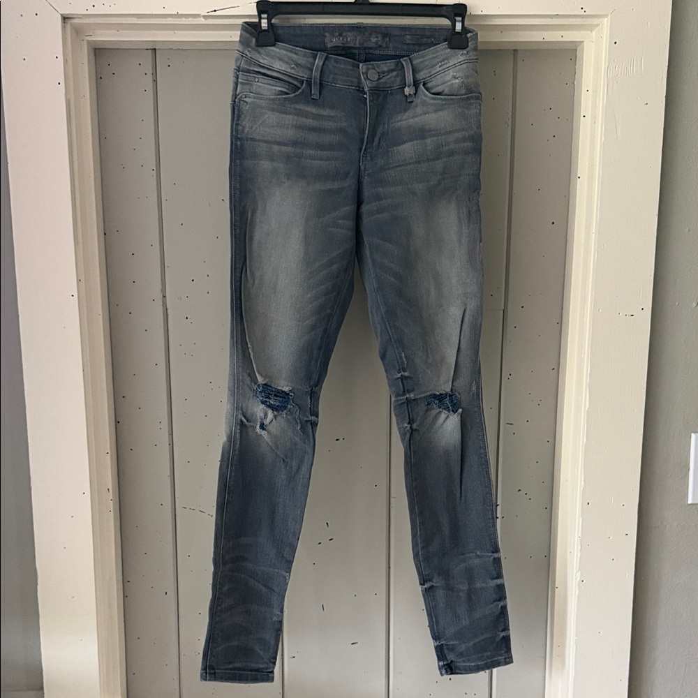 Guess Faded Blue Skinny Jeans